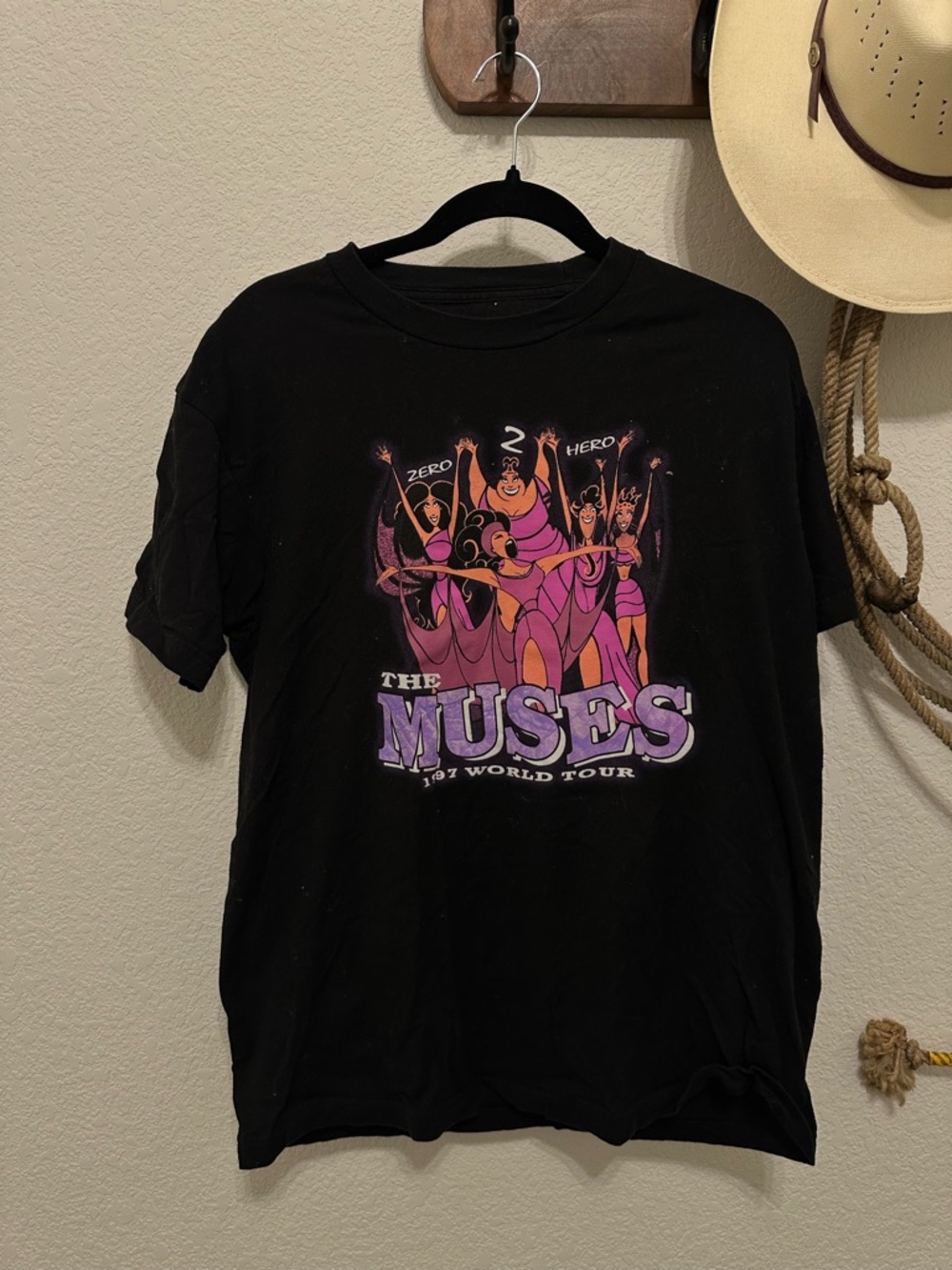 The Muses 1997 World Tour Black Graphic Tee